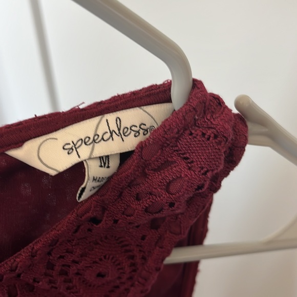 Wine / Maroon Dress - Picture 4 of 5